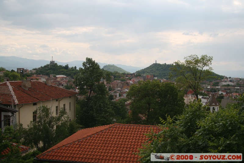 Plovdiv - vue sur la ville
