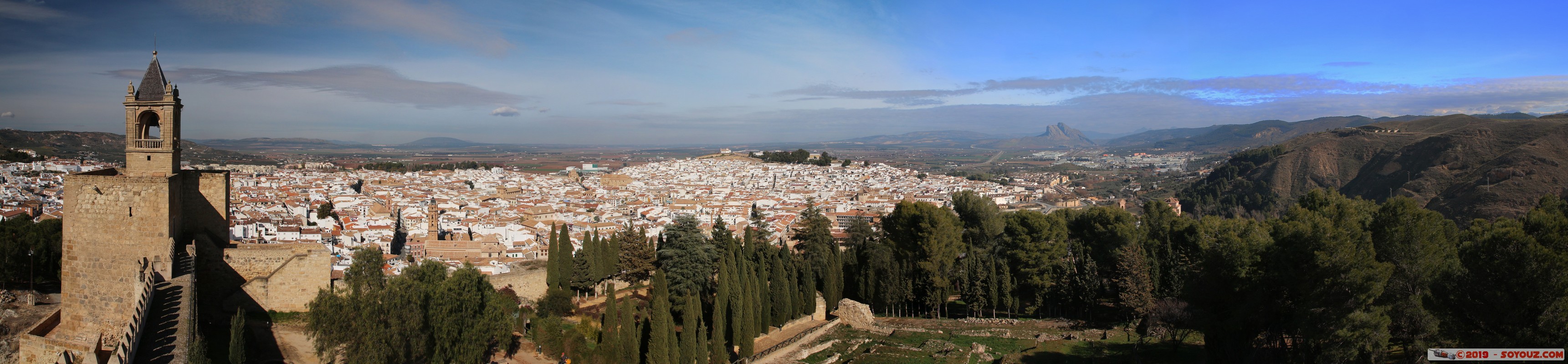 Antequera - Panorama de la ciudad desde Alcazaba
Mots-clés: Andalucia Antequera ESP Espagne Alcazaba panorama