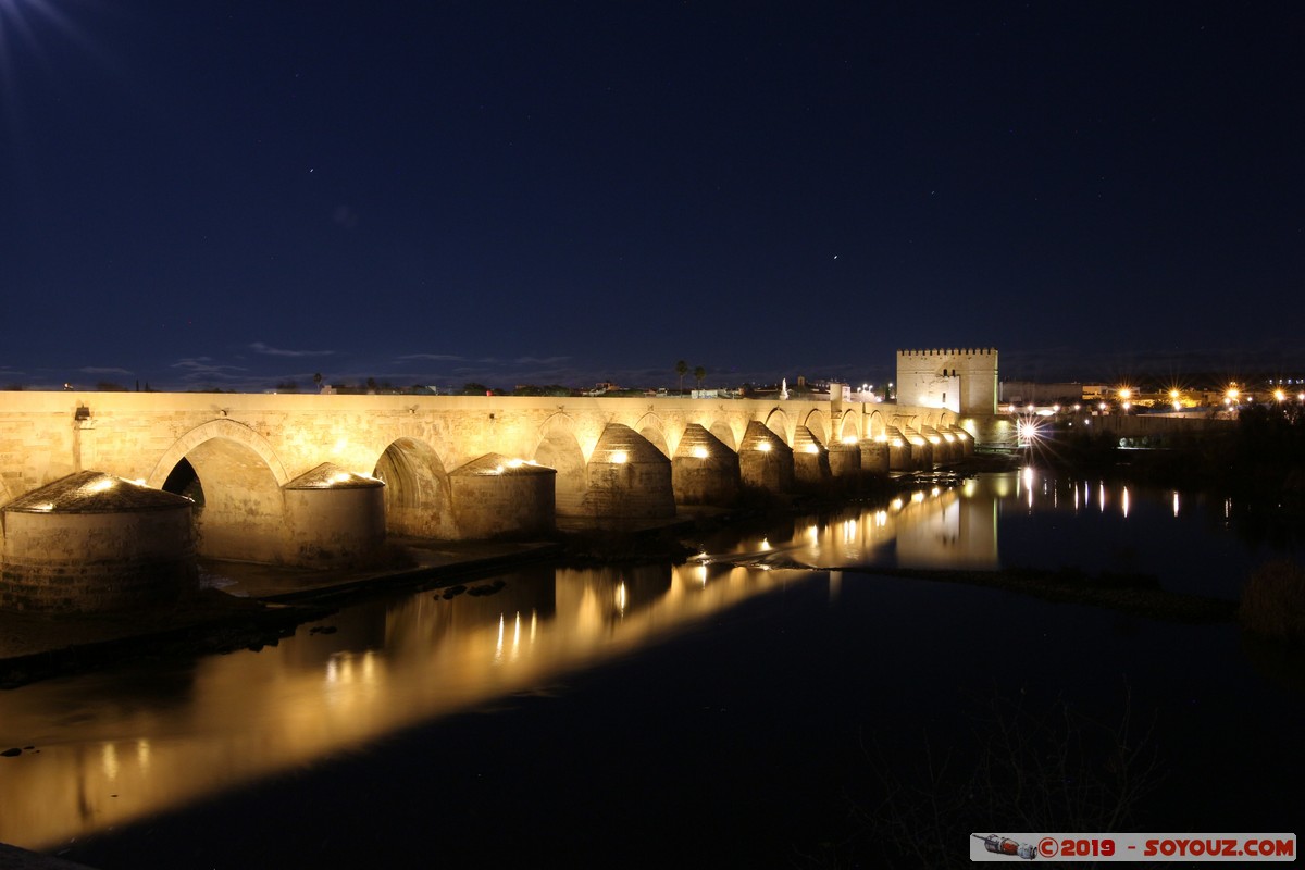 Cordoba by Night -  Puente Romano
Mots-clés: Andalucia Córdoba ESP Espagne Terrenos Del Castillo (Cordoba) Nuit Riviere Puente Romano Ruines romaines Lune