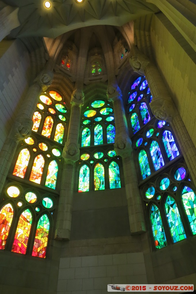Barcelona - Sagrada Familia
Mots-clés: Barcelona Cataluna ESP Espagne geo:lat=41.40362793 geo:lon=2.17412353 geotagged Sagrada Família Sagrada Familia Eglise patrimoine unesco Vitrail Lumiere