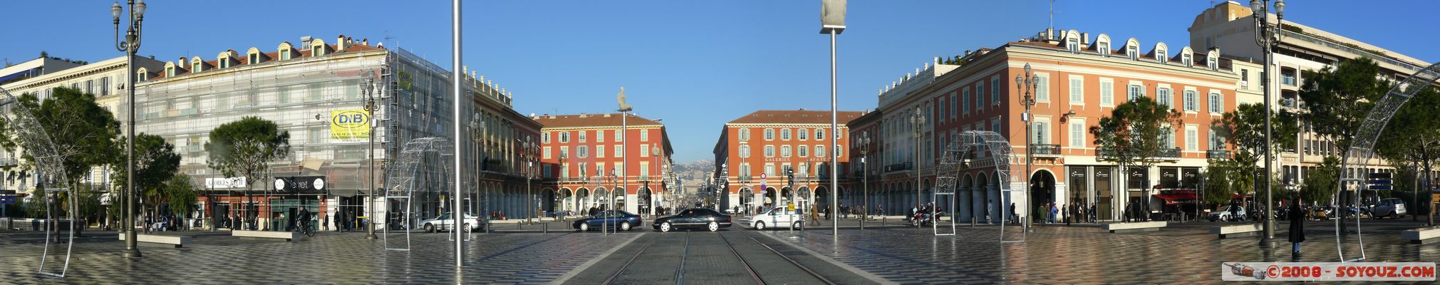 Nice - Place Massena - panorama
Mots-clés: panorama