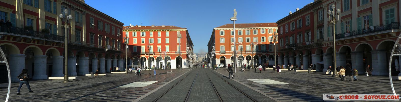 Nice - Place Massena - panorama
Mots-clés: panorama