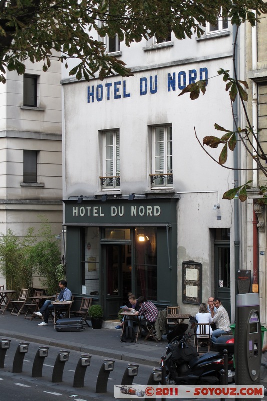 Paris - Canal Saint-Martin - Hotel du Nord
Mots-clés: FRA France geo:lat=48.87325890 geo:lon=2.36400886 geotagged le-de-France Paris 10 EntrepÃ´t RÃ©publique Riviere cinema