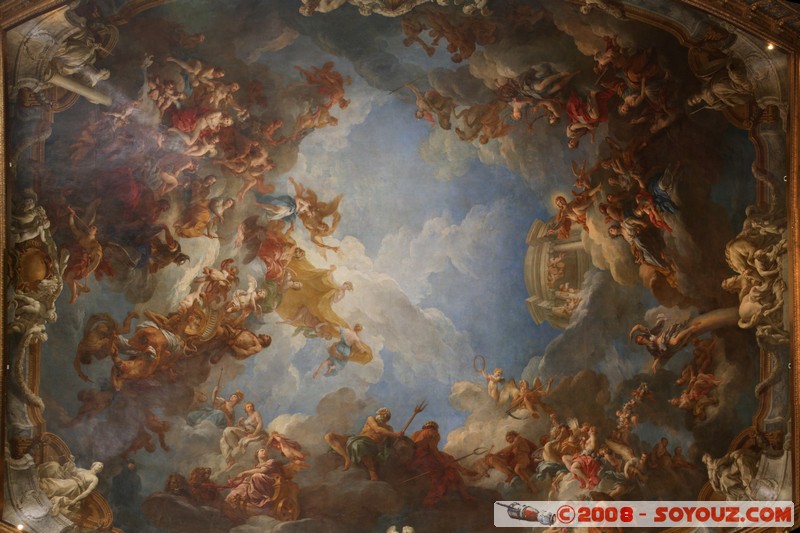 Chateau de Versailles - l'Apotheose d'Hercule
Accès à une version haute résolution: [url=http://www.soyouz.com/img/zoom/hercule/]Cliquez ici[/url]
Mots-clés: patrimoine unesco peinture