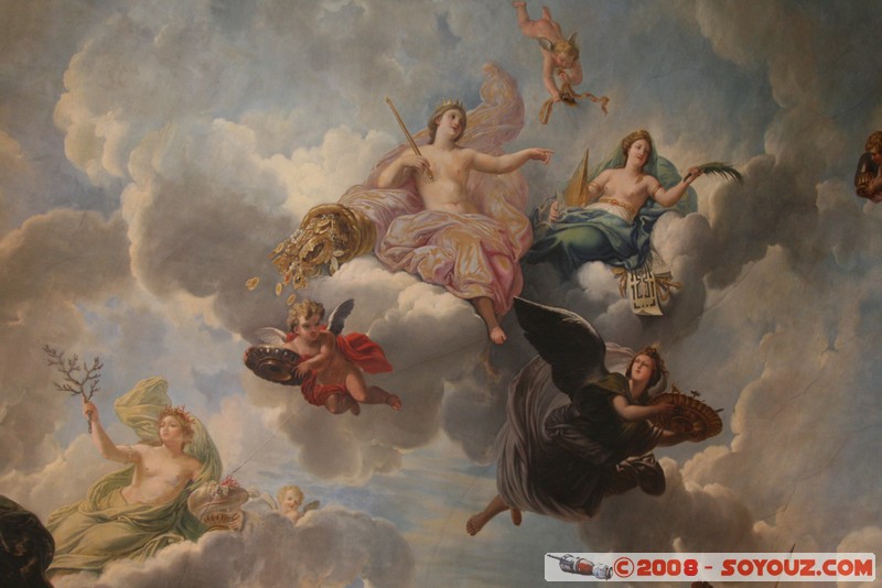 Chateau de Versailles - salon de l'Abondance
Mots-clés: patrimoine unesco peinture