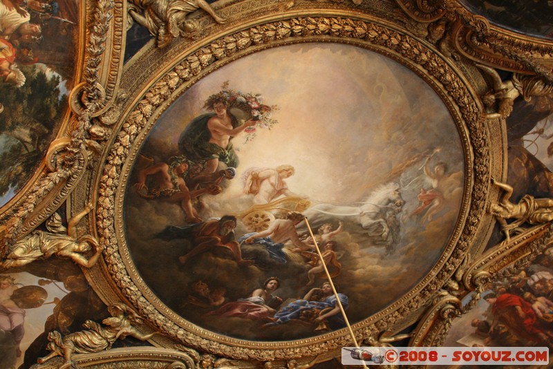 Chateau de Versailles - Salon d'Apollon
Mots-clés: patrimoine unesco peinture