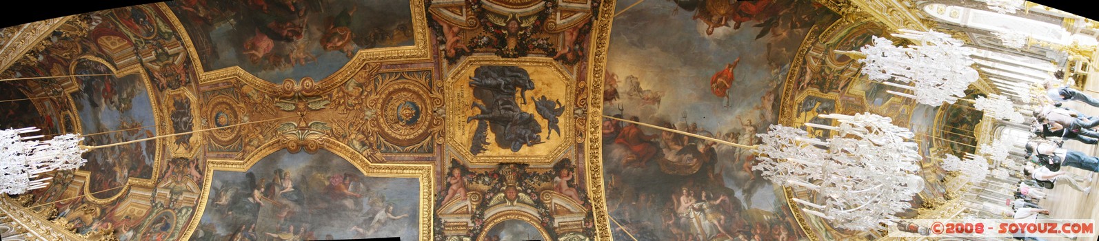 Chateau de Versailles - Galerie des Glaces - panorama
Mots-clés: patrimoine unesco panorama