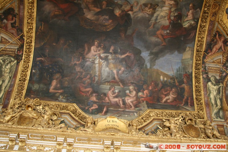 Chateau de Versailles - Galerie des Glaces
Mots-clés: patrimoine unesco peinture