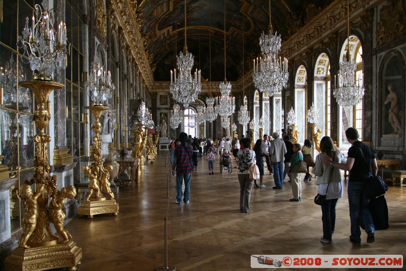 Chateau de Versailles - Galerie des Glaces
Mots-clés: patrimoine unesco