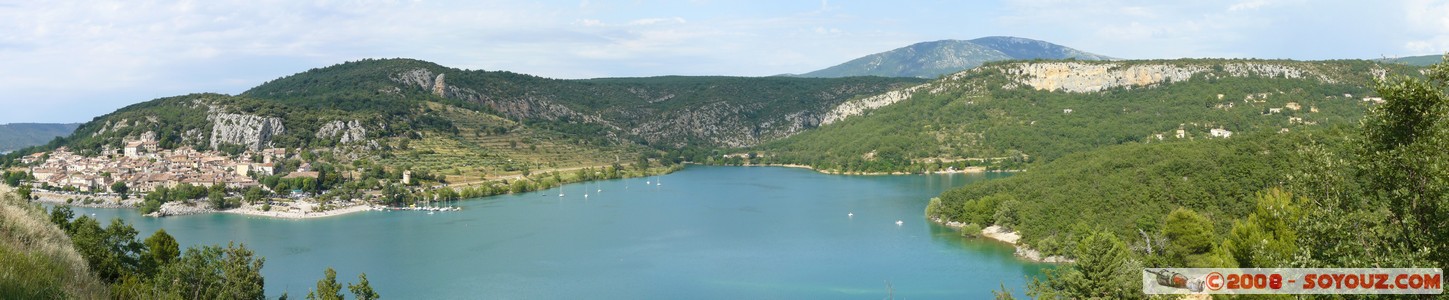 Bauduen et le lac de Sainte-Croix-du-Verdon - panorama
Mots-clés: Lac panorama