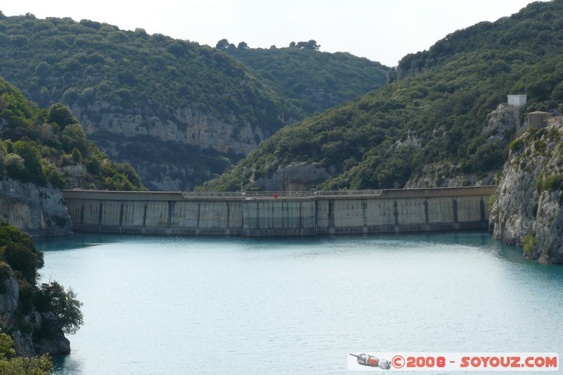 Lac de Sainte-Croix-du-Verdon - Barrage
Mots-clés: Lac barrage
