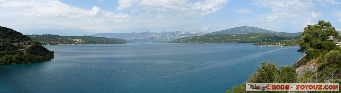 Lac de Sainte-Croix-du-Verdon - panorama
Mots-clés: Lac panorama