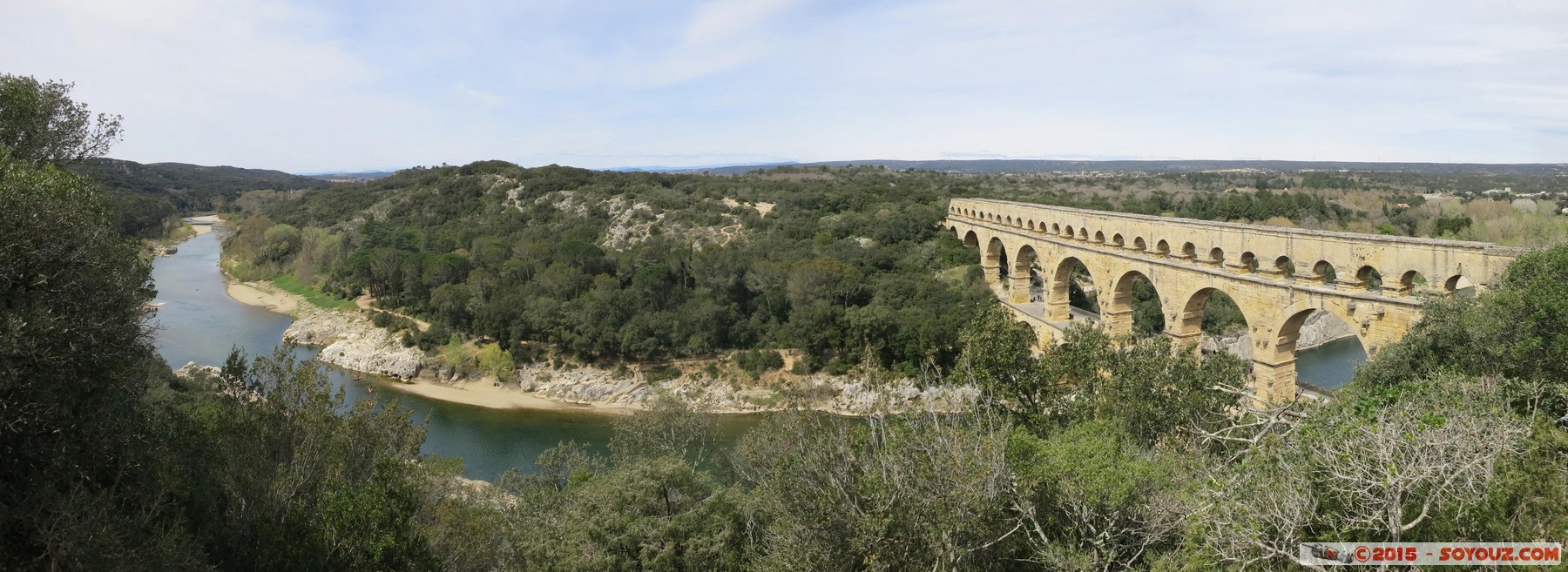 Pont du Gard - Panorama
Stitched Panorama
Mots-clés: FRA France geo:lat=43.94611010 geo:lon=4.53564763 geotagged Languedoc-Roussillon Vers-Pont-du-Gard Pont Pont du Gard Ruines Romain patrimoine unesco Riviere panorama
