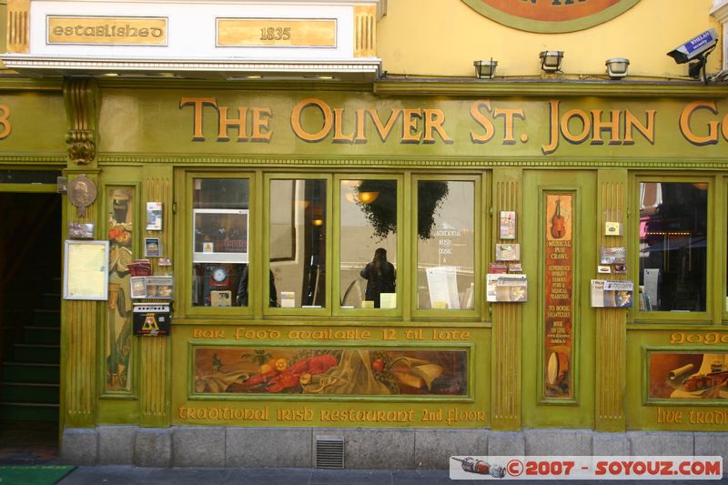The Oliver St John Gogarty bar
Mots-clés: pub
