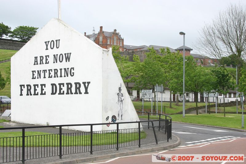 Free Derry Corner
You Are Now Entering Free Derry
