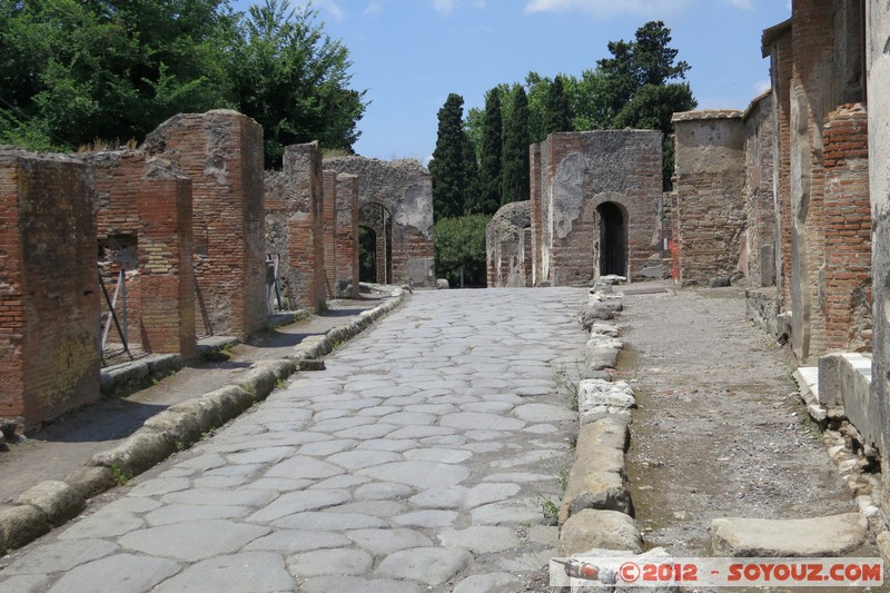 Pompei Scavi - Via Consolare
Mots-clés: Campania geo:lat=40.75158503 geo:lon=14.48170385 geotagged ITA Italie Pompei Scavi Ruines Romain patrimoine unesco Regio VI