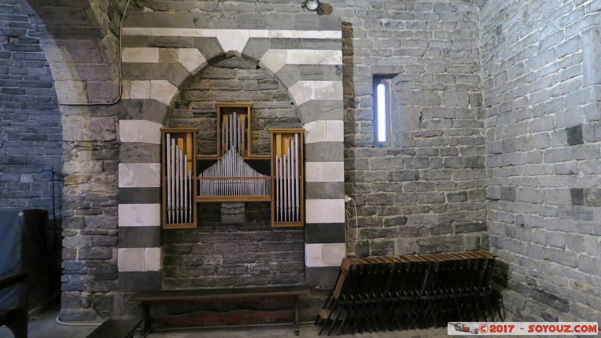 Portovenere - Chiesa di San Pietro
Mots-clés: ITA Italie Liguria Portovenere patrimoine unesco Chiesa di San Pietro Eglise orgue