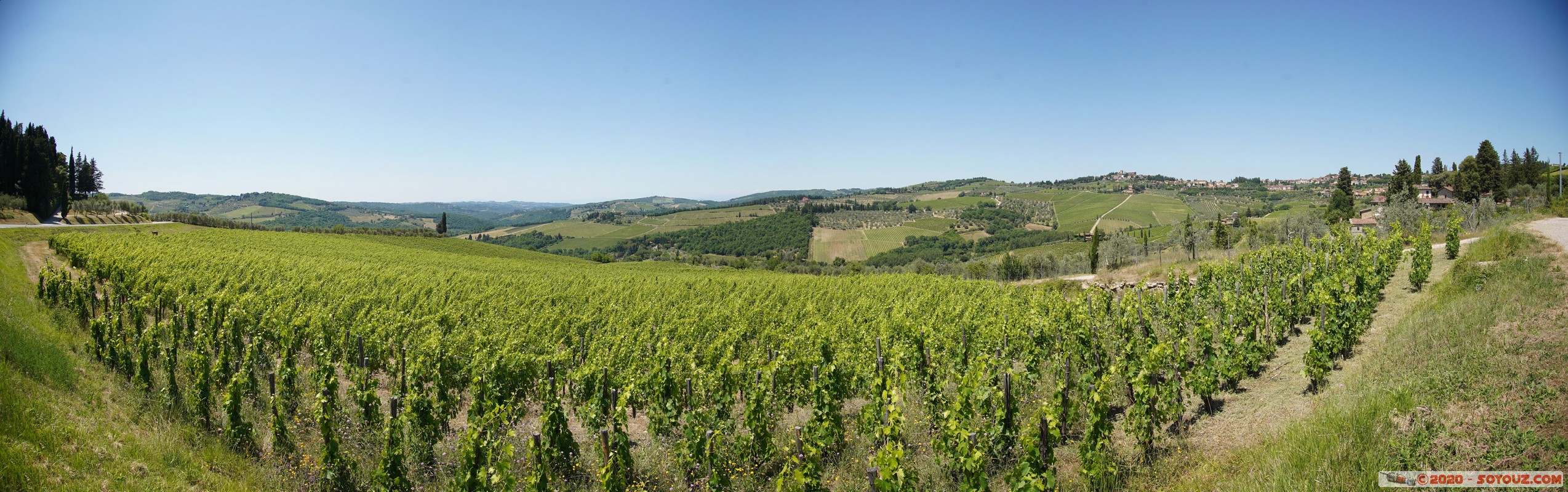 Toscana - Campagna del Chianti
Mots-clés: Toscana Chianti paysage vignes panorama