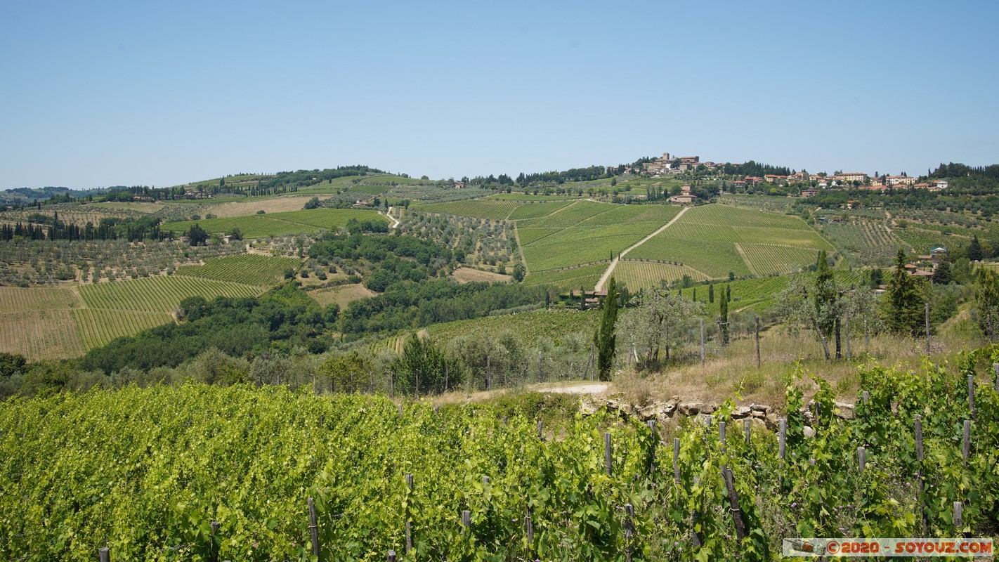 Toscana - Campagna del Chianti
Mots-clés: Toscana Chianti paysage vignes