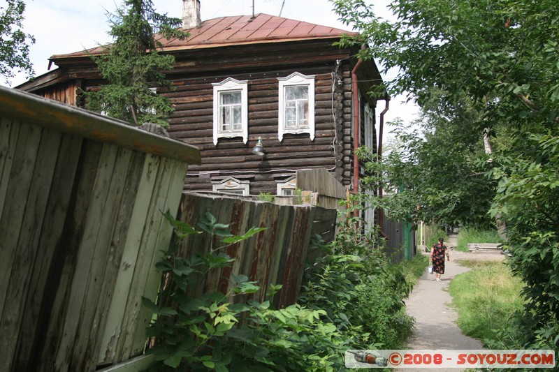 Tomsk - Maison en bois sur Moskovsky Trakt
Mots-clés: Bois