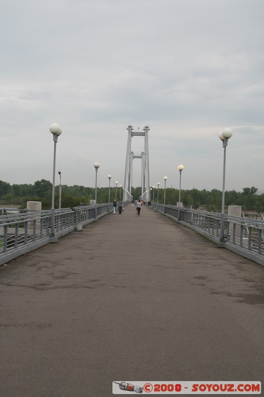 Krasnoiarsk - Pont pour l'ile Tatyshiy
