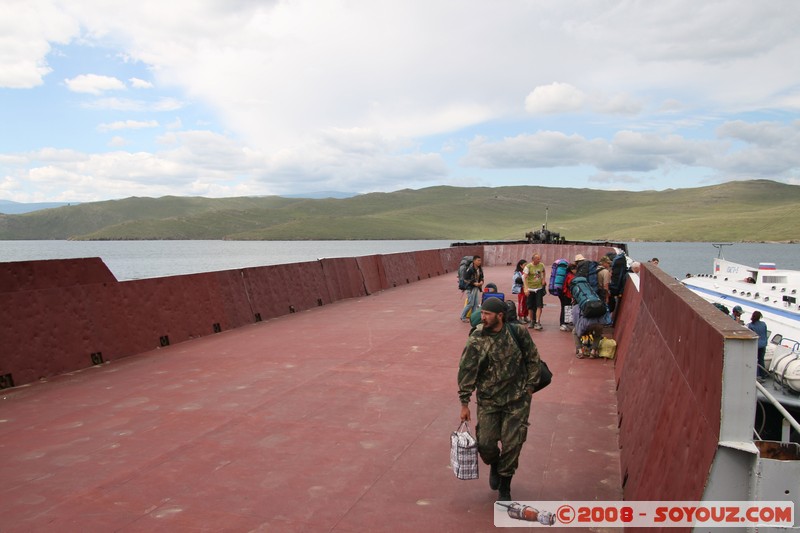 Lac Baikal - Debarquadere sur Olkhon
