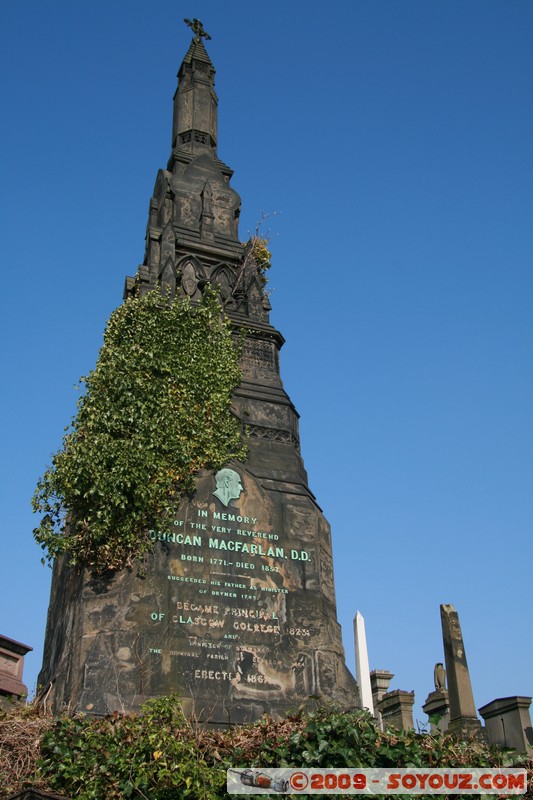 Glasgow - Necropolis
Wishart St, Glasgow, Glasgow City G31 2, UK
Mots-clés: cimetiere Tombe