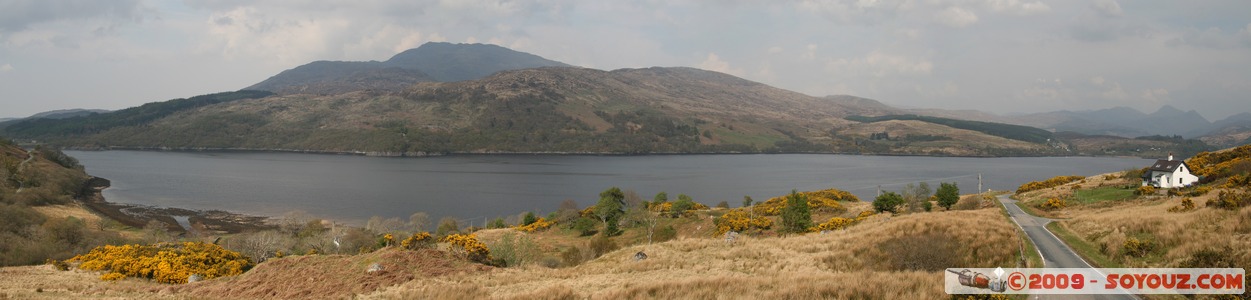 Highland - Loch Sunart - panorama
A884, Highland PA34 5, UK
Mots-clés: Lac panorama