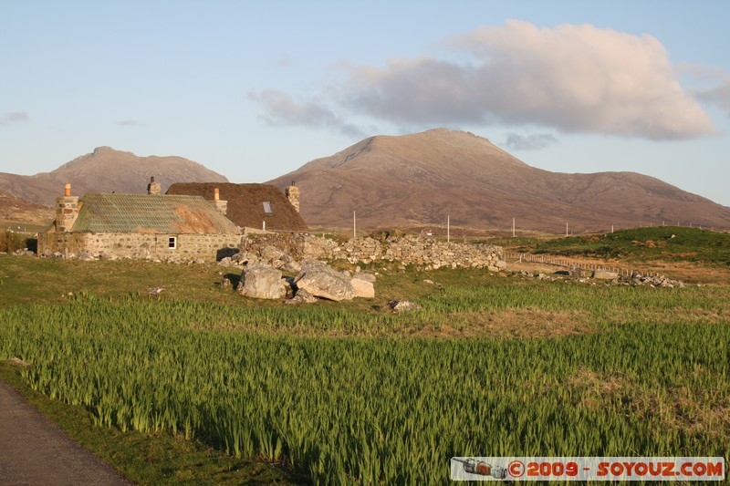 Hebridean Islands - South Uist - Howmore - Blackhouse
Howmore, Western Isles, Scotland, United Kingdom
Mots-clés: Blackhouse