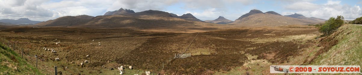Highland - Ben More Coigach - panorama
Mots-clés: panorama paysage Montagne Mouton animals