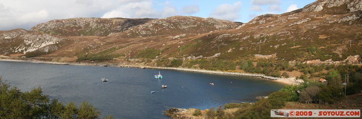 Highland - Loch Eriboll - panorama
Mots-clés: mer panorama