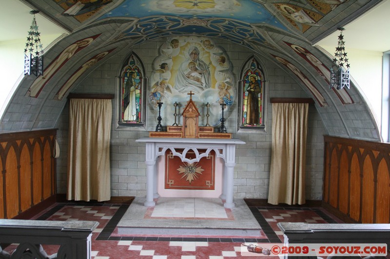 Orkney - Lamb Holm - Italian Chapel
Saint Marys, Orkney, Scotland, United Kingdom
Mots-clés: Eglise peinture