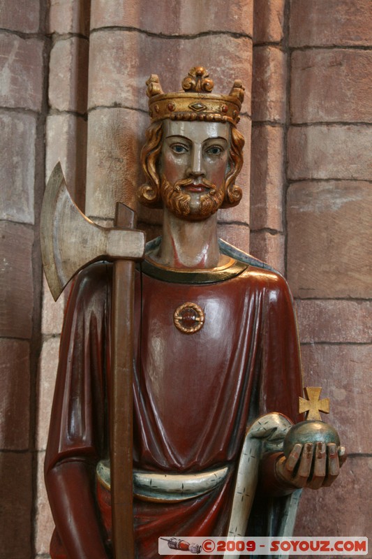 Orkney - Kirkwall - St Magnus Cathedral
Mots-clés: Eglise statue Moyen-age