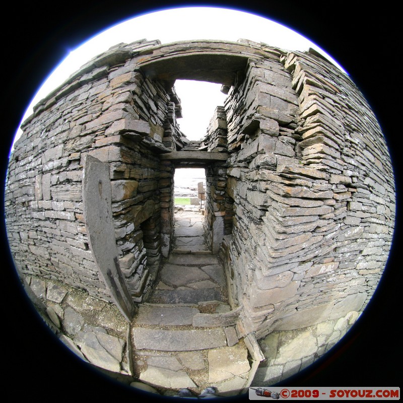 Orkney - Rousay - Midhowe Broch
Georth, Orkney, Scotland, United Kingdom
Mots-clés: Ruines prehistorique Fish eye