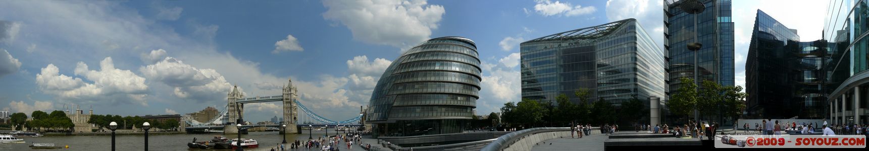 London - Southwark - City Hall (The Egg) and More London - panorama
Mots-clés: More London City Hall (The Egg) panorama