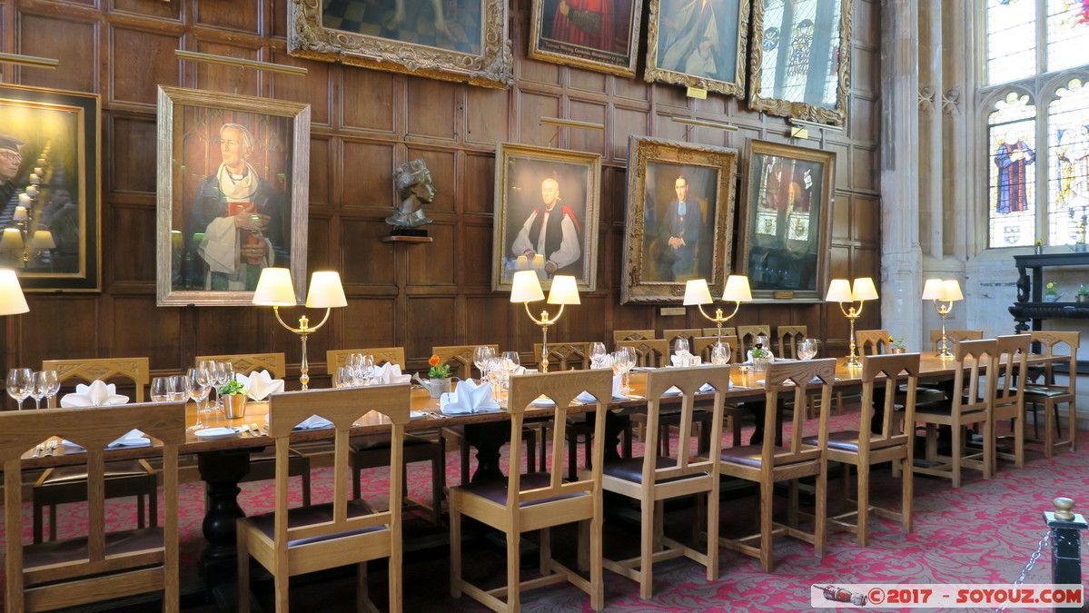 Oxford - Christ Church College - Dining room
Mots-clés: England GBR geo:lat=51.74977261 geo:lon=-1.25584659 geotagged Holywell Ward Oxford Royaume-Uni Christ Church College universit