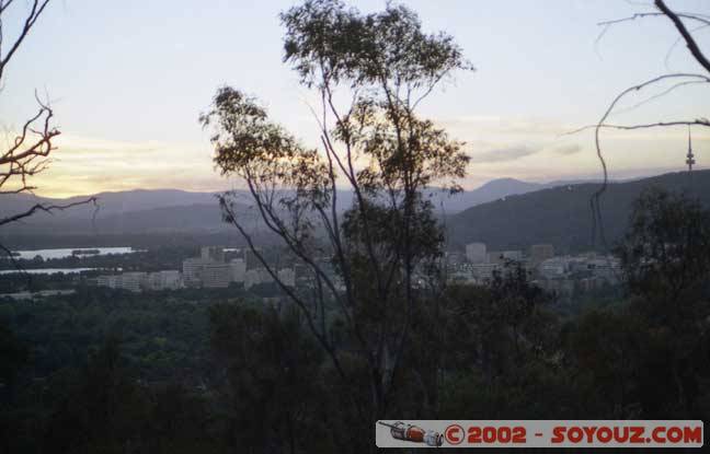 View of the city from Mount Ainslie
