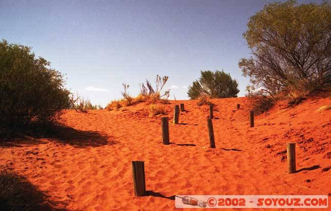 Red sand

