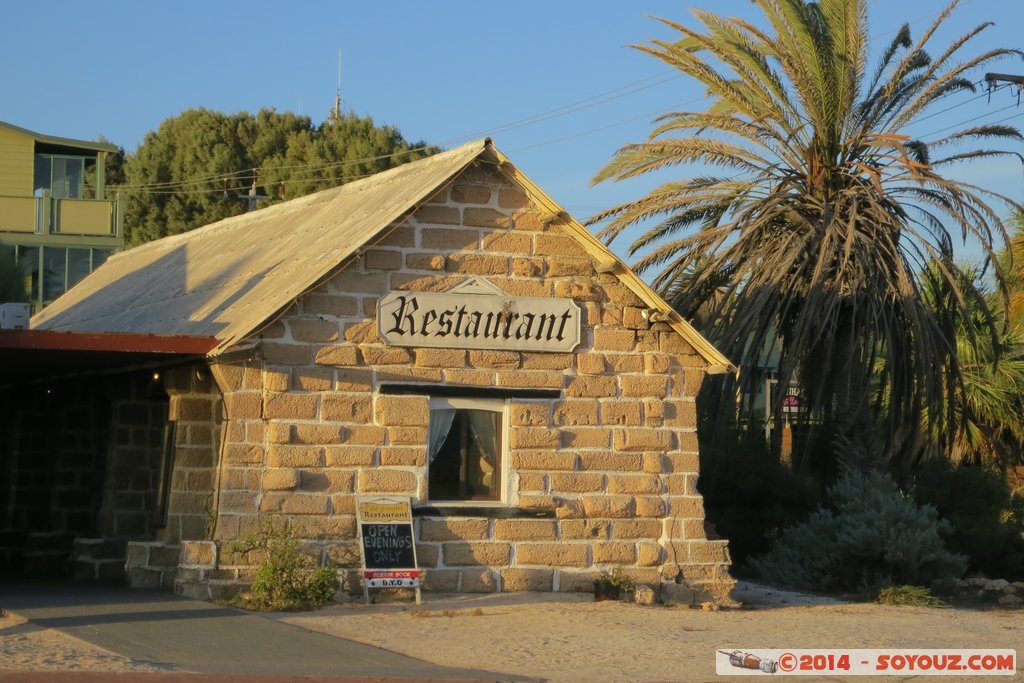 Shark Bay - Denham - The Old Pearler Restaurant
Mots-clés: AUS Australie Denham geo:lat=-25.92916700 geo:lon=113.53617960 geotagged Western Australia The Old Pearler Restaurants