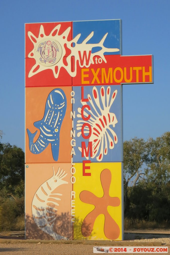 Welcome to Exmouth
Mots-clés: AUS Australie Exmouth geo:lat=-21.97793500 geo:lon=114.12390800 geotagged Western Australia Cap Range sculpture