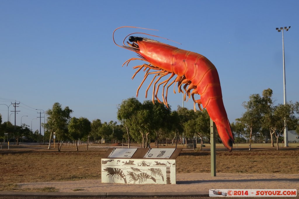 Exmouth - Big Shrimp
Mots-clés: AUS Australie Exmouth geo:lat=-21.93472019 geo:lon=114.12928068 geotagged Western Australia Cap Range sculpture crevette