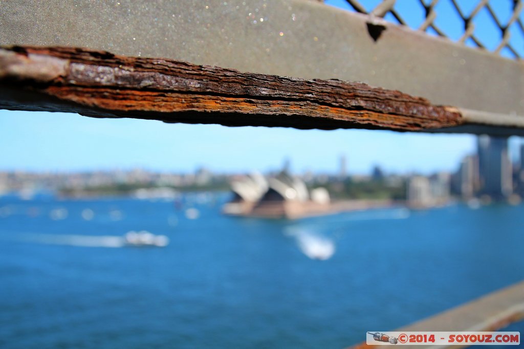 Sydney - Harbour Bridge - Sea and Rust
Mots-clés: AUS Australie geo:lat=-33.85035680 geo:lon=151.21214380 geotagged Kirribilli New South Wales Sydney Harbour Bridge Pont Opera House Rouille