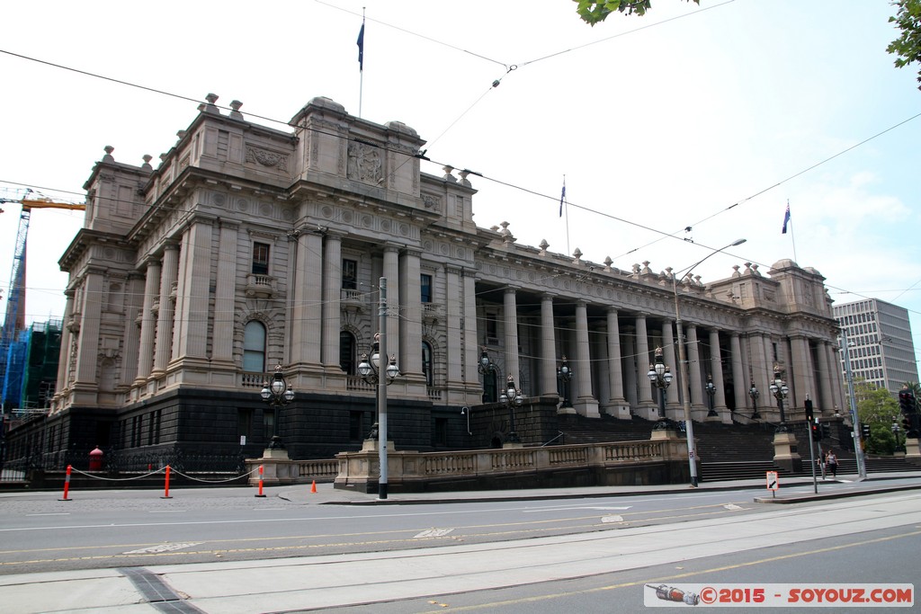 Melbourne - Parliament House
Mots-clés: AUS Australie Collins Street West geo:lat=-37.81086523 geo:lon=144.97286392 geotagged Jolimont Victoria Parliament House