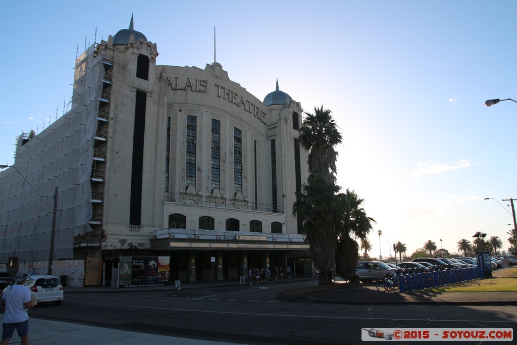 Melbourne - St Kilda - The Palais Theatre
Mots-clés: AUS Australie geo:lat=-37.86706880 geo:lon=144.97672040 geotagged Saint Kilda St Kilda Victoria The Palais Theatre