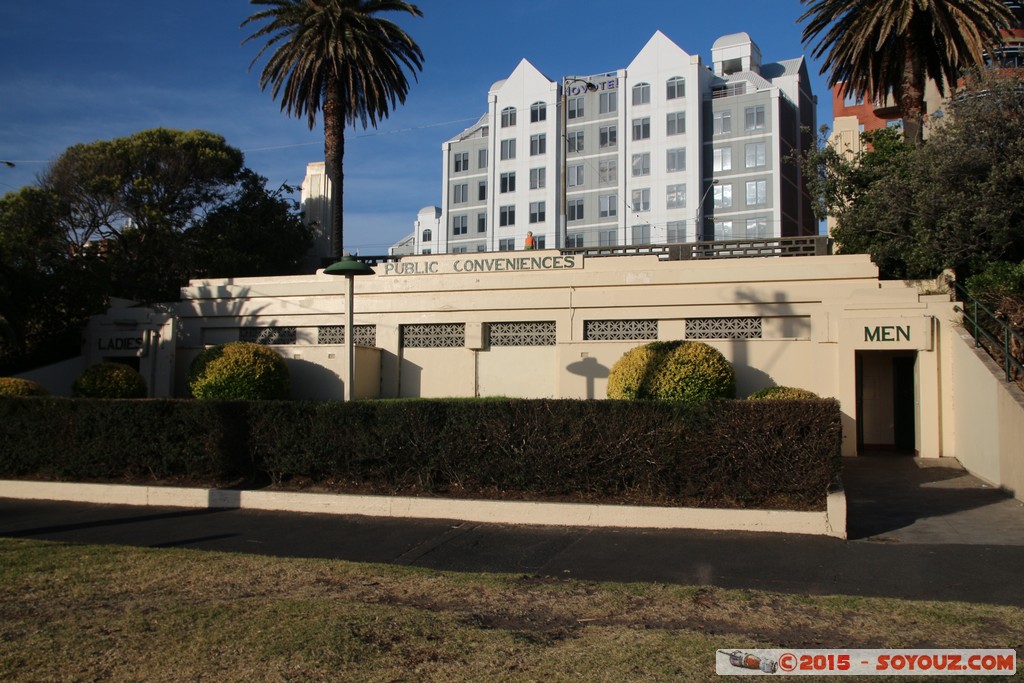 Melbourne - St Kilda - Art Deco Toilets
Mots-clés: AUS Australie geo:lat=-37.86618200 geo:lon=144.97413800 geotagged Saint Kilda St Kilda Victoria Art Deco